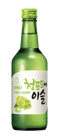 JINRO Soju Green Grape 330ml